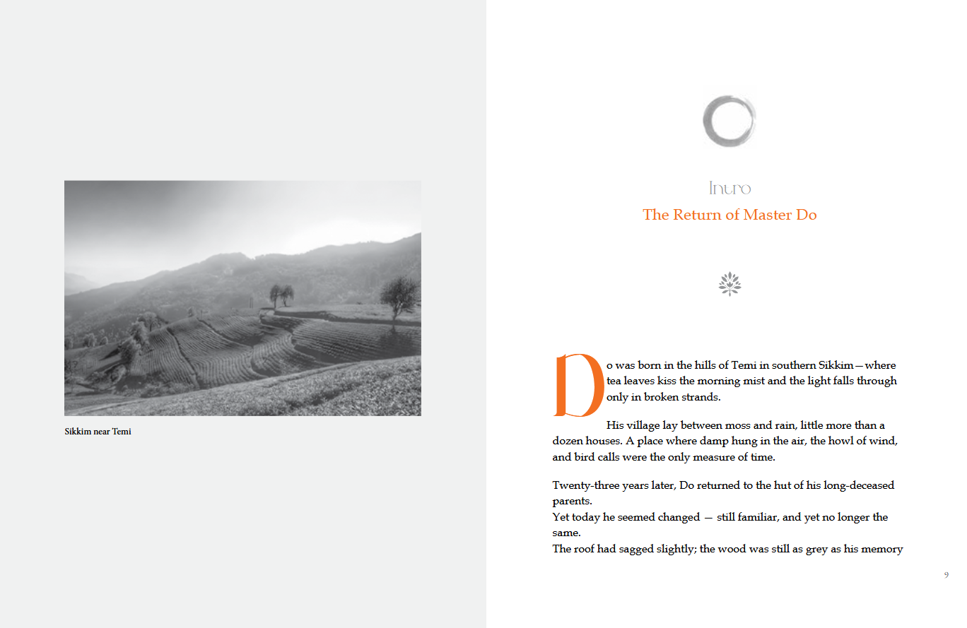 Book interior layout sample 7